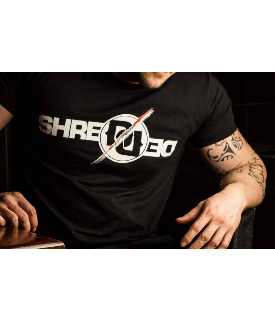 T-shirt shredded
